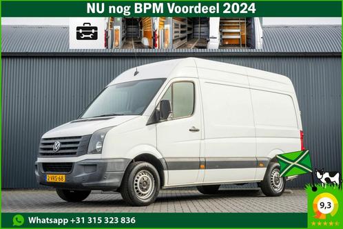 Volkswagen Crafter 2.0 TDI L2H2 | Cruise | Airco |, Auto's, Bestelauto's, Lease, Handgeschakeld, Wit, Grijs, Stof, Diesel, Euro 5