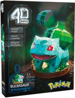 4D Build Pokemon - Bulbasaur 3D Bouwpakket (195 stukjes) |, Verzenden, Nieuw