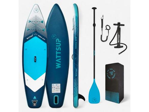 WATTSUP Opblaasbare paddleboardset - Incl. vlot, pomp &, Huis en Inrichting, Woonaccessoires | Overige, Nieuw, Verzenden