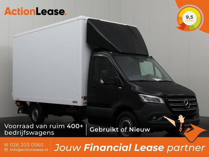 Mercedes-Benz Sprinter L5 H1 2020 €533 per maand, Auto's, Bestelauto's, Dealer onderhouden, Te koop, Zwart, Automaat, Financial lease