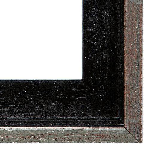 Baklijst 40x50 cm Zwart/Zilver, Huis en Inrichting, Woonaccessoires | Lijsten, Ophalen of Verzenden