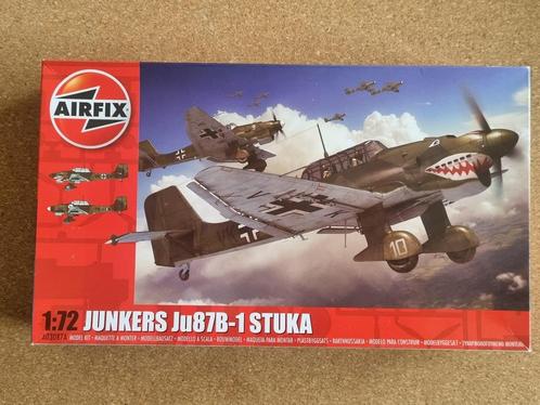 Airfix A03087A Junkers Ju87B-1 Stuka 1:72, Hobby en Vrije tijd, Modelbouw | Vliegtuigen en Helikopters, Verzenden