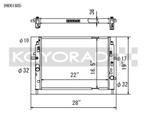 Koyo 06-13 Mazda MX-5 Miata (MT) Radiator - VH061885, Auto-onderdelen, Motor en Toebehoren, Ophalen of Verzenden, Nieuw