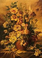 École Hollandaise (XX) - Bouquet de fleurs, Antiek en Kunst