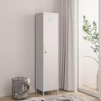 Metalen kast Seinäjoki 180x38x38 cm wit [en.casa], Huis en Inrichting, Kasten | Kledingkasten, Verzenden, Nieuw