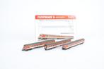 Fleischmann N - 7431, 7433 - Treinstel (2) - 3-delige BR 614, Nieuw