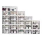 Set van 24 Transparante Schoenenboxen – Stapelbare Opbergers, Verzenden, Nieuw