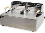 HCB® - Professionele Horeca Visfriteuse - 14 liter - RVS -, Verzenden, Nieuw