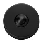 Beldrukker rond ø52mm zwart, Verzenden, Nieuw