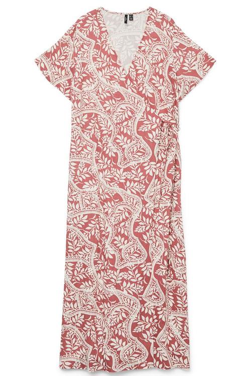 VERO MODA curve ECO wikkeljurk BALI Maat:, Kleding | Dames, Jurken, Overige kleuren, Nieuw, Verzenden