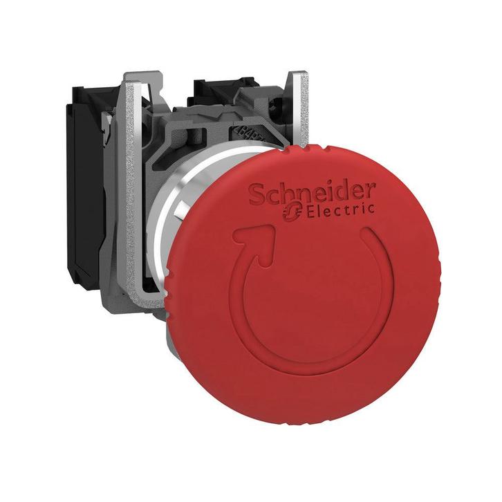 Schneider Electric XB4BS8444 Noodstopknop 40mm - XB4BS8444, Doe-het-zelf en Verbouw, Elektra en Kabels, Overige typen, Nieuw, Verzenden