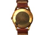 18k geelgouden Omega Geneve Calendar polshorloge ca. 1959, Sieraden, Tassen en Uiterlijk, Horloges | Antiek