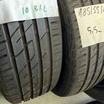 2 x Tyfoon 185-55-16 Zomerbanden 5,5mm, Gebruikt, 16 inch, Band(en), Personenwagen