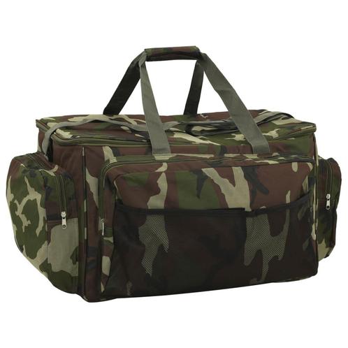 vidaXL Vistas waterdicht camouflage oxford stof groen, Watersport en Boten, Hengelsport | Algemeen, Nieuw, Verzenden