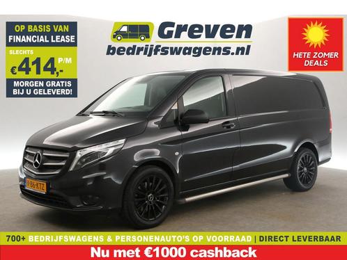 Mercedes-Benz Vito 119 CDI Lang 191PK AUT Clima Cam €414pm, Auto's, Bestelauto's, Te koop, Automaat, Financial lease, Diesel, Zilver of Grijs