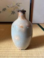 Japanse antieke Shigaraki-type stenen kruik – natuurlijke