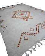 Groot Berber Tapijt Marokko 395x295 wollen vloerkleed, 200 cm of meer, Ophalen of Verzenden, Zo goed als nieuw, 200 cm of meer