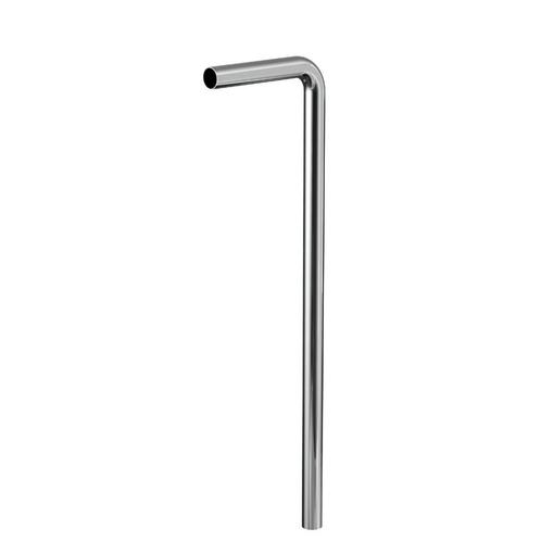 Vloerbuis chroom 750x220x32 mm, Doe-het-zelf en Verbouw, Sanitair, Verzenden