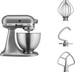 KitchenAid 5K45SSESL mixer Staande mixer 275 W Zilver,, Verzenden, Nieuw