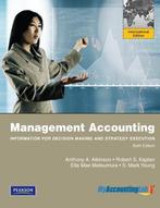 Management accounting, Boeken, Verzenden, Nieuw