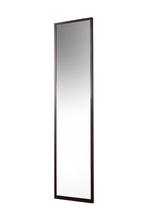 Zwart frame met spiegel - 500 x 1984 mm