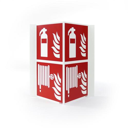 Brandblusser + brandslang pictogram panorama, Huis en Inrichting, Brandblussers en Brandkasten, Verzenden
