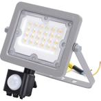 LED Bouwlamp met Sensor - Aigi Zuino - 20 Watt - Natuurlijk, Nieuw, Ophalen of Verzenden, Lamp met armatuur