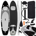 Stand Up Paddleboardset opblaasbaar 300x76x10 cm zwart, Nieuw