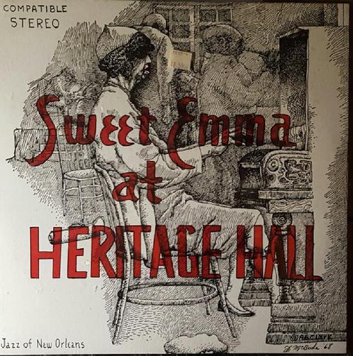 LP gebruikt - Emma Barrett - Sweet Emma The Bell Gal And..., Cd's en Dvd's, Vinyl | Jazz en Blues, Zo goed als nieuw, Verzenden