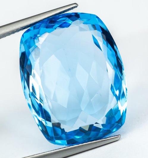 Zonder Minimumprijs Topaas - 39.36 ct - Antwerp Laboratory, Sieraden, Tassen en Uiterlijk, Edelstenen