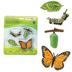 Speelfiguren Levenscyclus Monarchvlinder - Safari Ltd 4, Kinderen en Baby's, Speelgoed | Overig, Nieuw