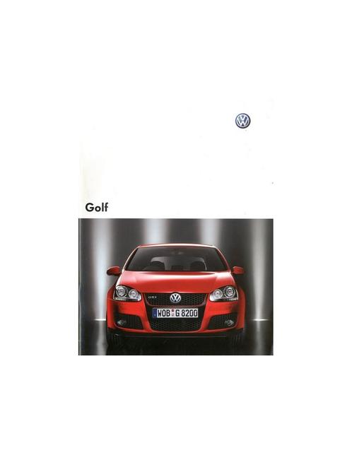 2005 VOLKSWAGEN GOLF BROCHURE JAPANS, Boeken, Auto's | Folders en Tijdschriften, Volkswagen