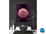 Online veiling: Plexiglas Luxe Bitcoin Pink Art Schilderij