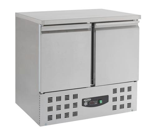 Combisteel Vrieswerkbank | 2 Deuren | -10/-20°c | 943x700x85, Witgoed en Apparatuur, Koelkasten en IJskasten, Ophalen of Verzenden