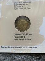 Spanje. 2 Euro 2009 10 Years EMU (incl. 12 euro coin)