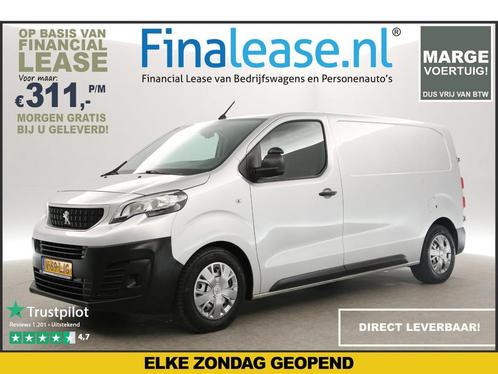 Peugeot Expert 1.6 BlueHDI L2H1 MARGE! Airco Cruise €311pm, Auto's, Bestelauto's, Lease, Handgeschakeld, Diesel, Peugeot, Zilver of Grijs