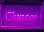 Churros churro neon bord lamp LED verlichting reclame lichtb, Huis en Inrichting, Lampen | Overige, Nieuw, Verzenden