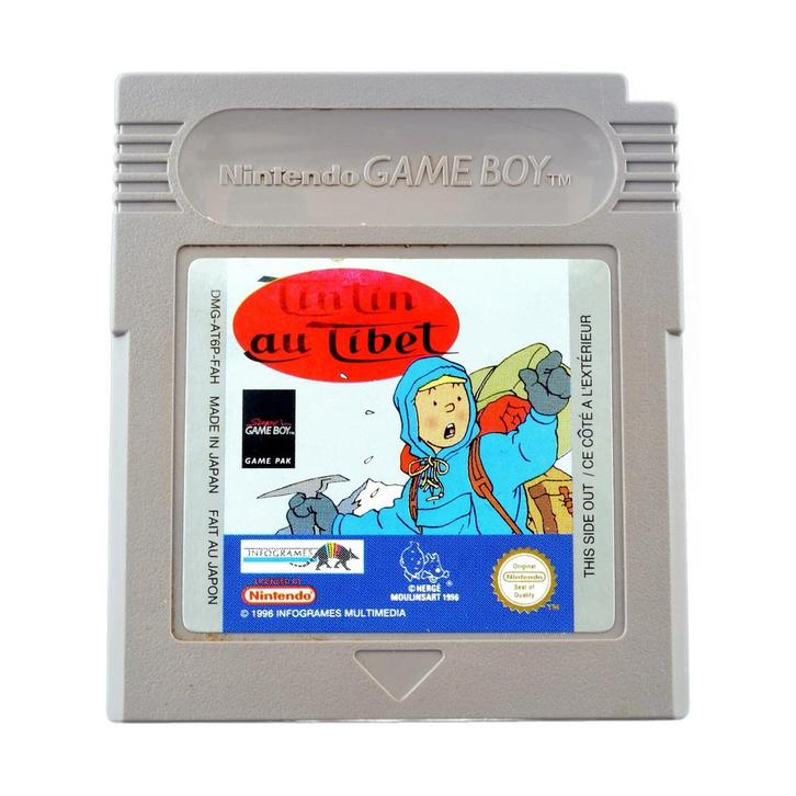 Tintin au Tibet [Gameboy], Spelcomputers en Games, Games | Nintendo Game Boy, Zo goed als nieuw, Ophalen of Verzenden
