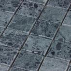 Mozaïektegel Kolumbus Medium Natuursteen Antraciet Mat 30x30, Nieuw, Overige materialen, Overige typen, 20 tot 40 cm