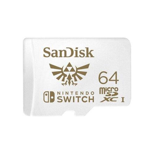 SanDisk MicroSDXC 64GB - Legend of Zelda, Spelcomputers en Games, Spelcomputers | Overige, Zo goed als nieuw, Ophalen of Verzenden