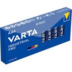 Varta AAA (LR03) Industrial Pro batterijen - 10, Nieuw, Ophalen of Verzenden