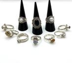 925 Zilver - 10 x Zilveren Ringen Collectie - 49,50 gr. -