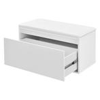 Schoenenkast Degerfors met lade 80x39x45 cm wit [en.casa], Verzenden, Nieuw