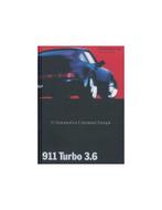 1993 PORSCHE 911 TURBO 3.6 HARDCOVER BROCHURE DUITS, Boeken, Nieuw, Porsche, Author