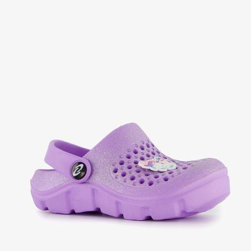 Kinder klompen paars met glitters en eenhoorn maat 22, Kleding | Heren, Schoenen, Nieuw, Verzenden