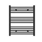 Designradiator Sofia 70x60cm mat zwart 330W zij aansluiting, Verzenden, Nieuw