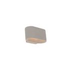 Smart ovale wandlamp beton incl. Wifi G9 - Arles, Nieuw, Overige materialen, Landelijk