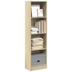 vidaXL Boekenkast 40x24x143 cm bewerkt hout sonoma, Verzenden, Nieuw