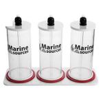 Marine Sources Vloeistof opslagcontainers (3 x 1.5L + basisp, Nieuw, Ophalen of Verzenden