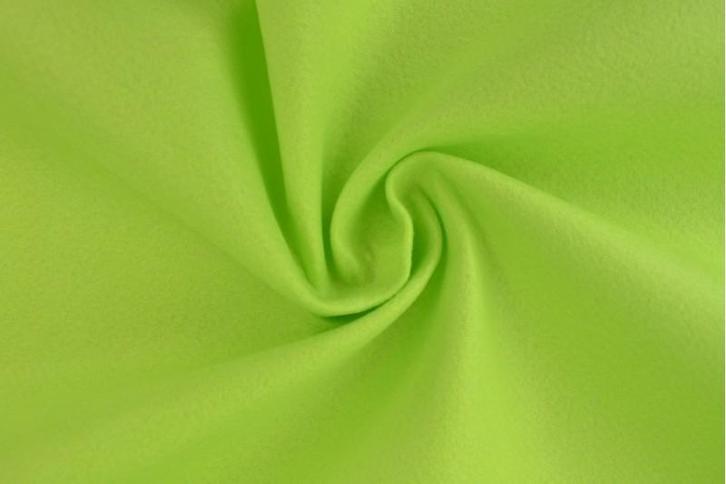 Vilt 3mm dik - Limoengroen - 90cm breed - Per meter, Hobby en Vrije tijd, Stoffen en Lappen, 120 cm of meer, 200 cm of meer, Groen